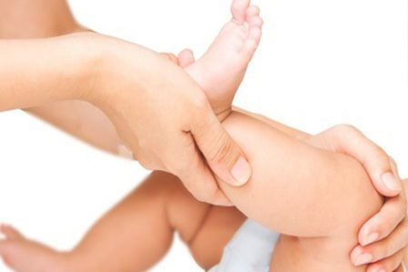 Baby Massages Relaying Love and Care
