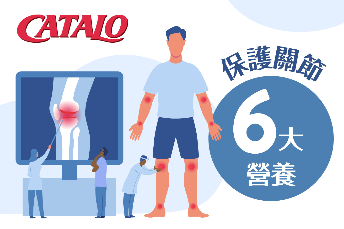 六種保護關節營養