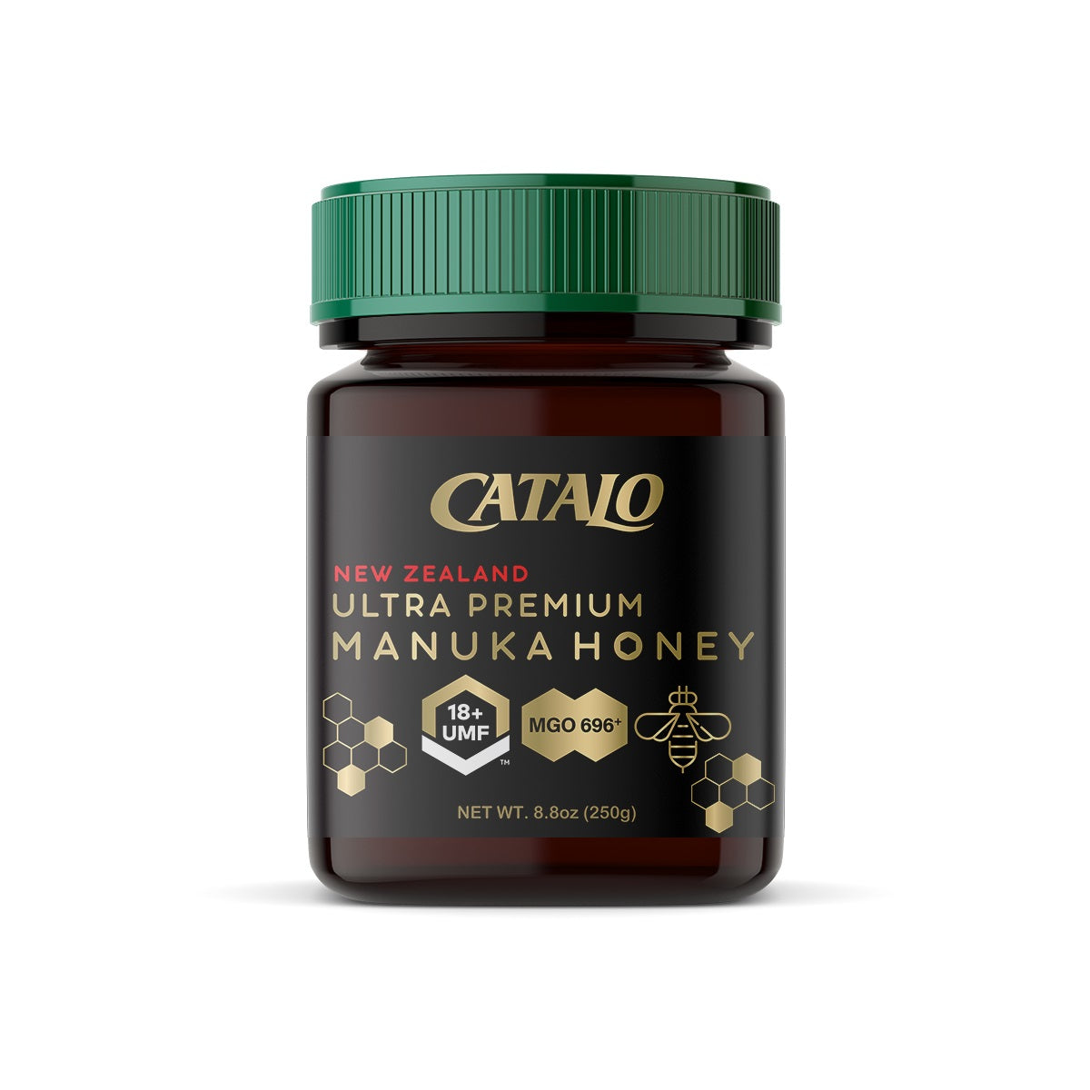 CATALO家得路活性麥蘆卡因子UMF®18+蜂蜜 250克，特強抗菌，保護腸胃，提升免疫力，適合胃部不適者。