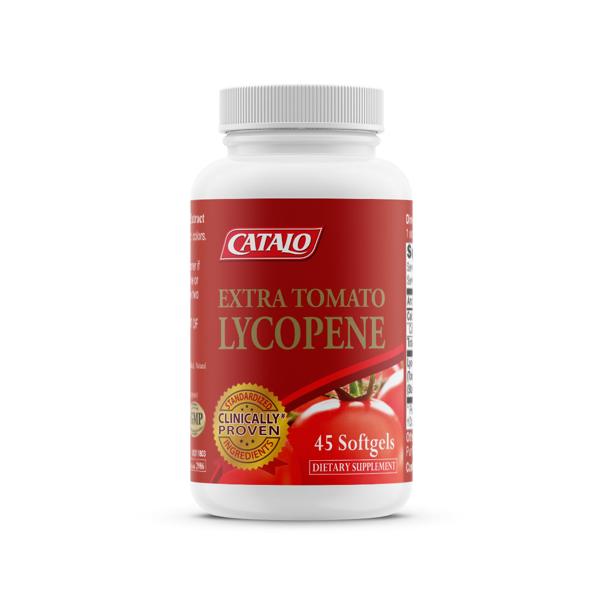 CATALO家得路特強番茄紅素精華 45粒，含Lyc-O-Mato®番茄紅素，強效抗氧化，促進男士機能，保護心血管，適合關注健康人士。
