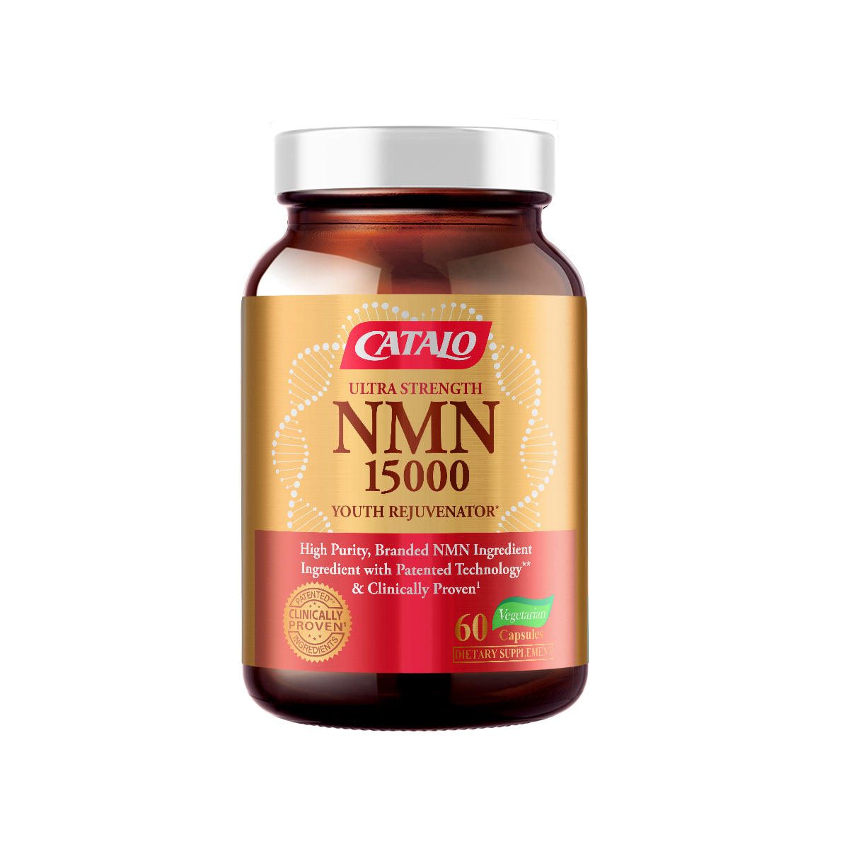 CATALO家得路極效NMN30000抗老120粒，含Uthever™ NMN，逆齡抗老，提升免疫力，改善睡眠，增強活力，促進細胞修復，對抗紫外線。