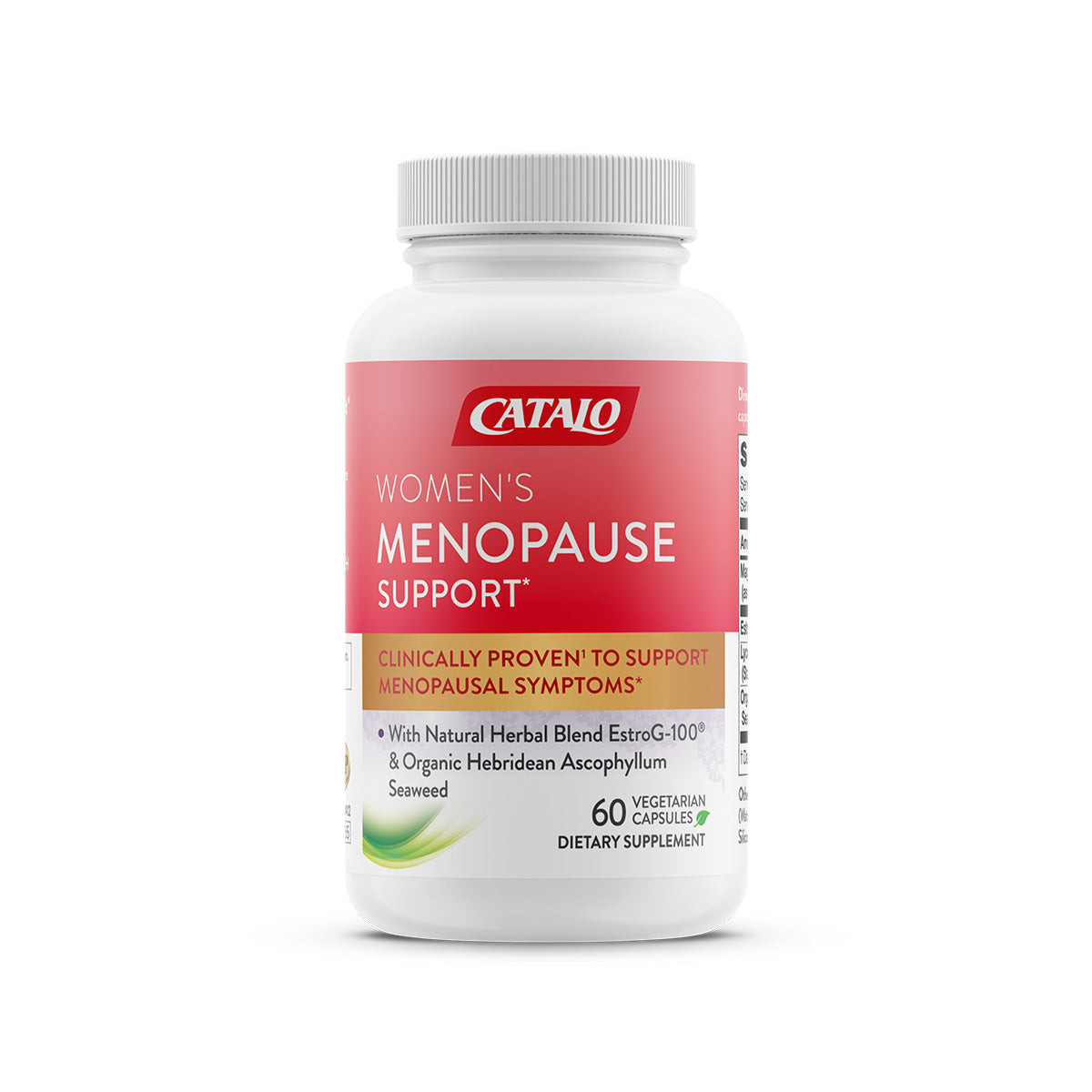 CATALO家得路女士天然更年調理配方 60粒，含EstroG-100®草本複方，紓緩更年期潮熱，提升睡眠，適合更年期女士。