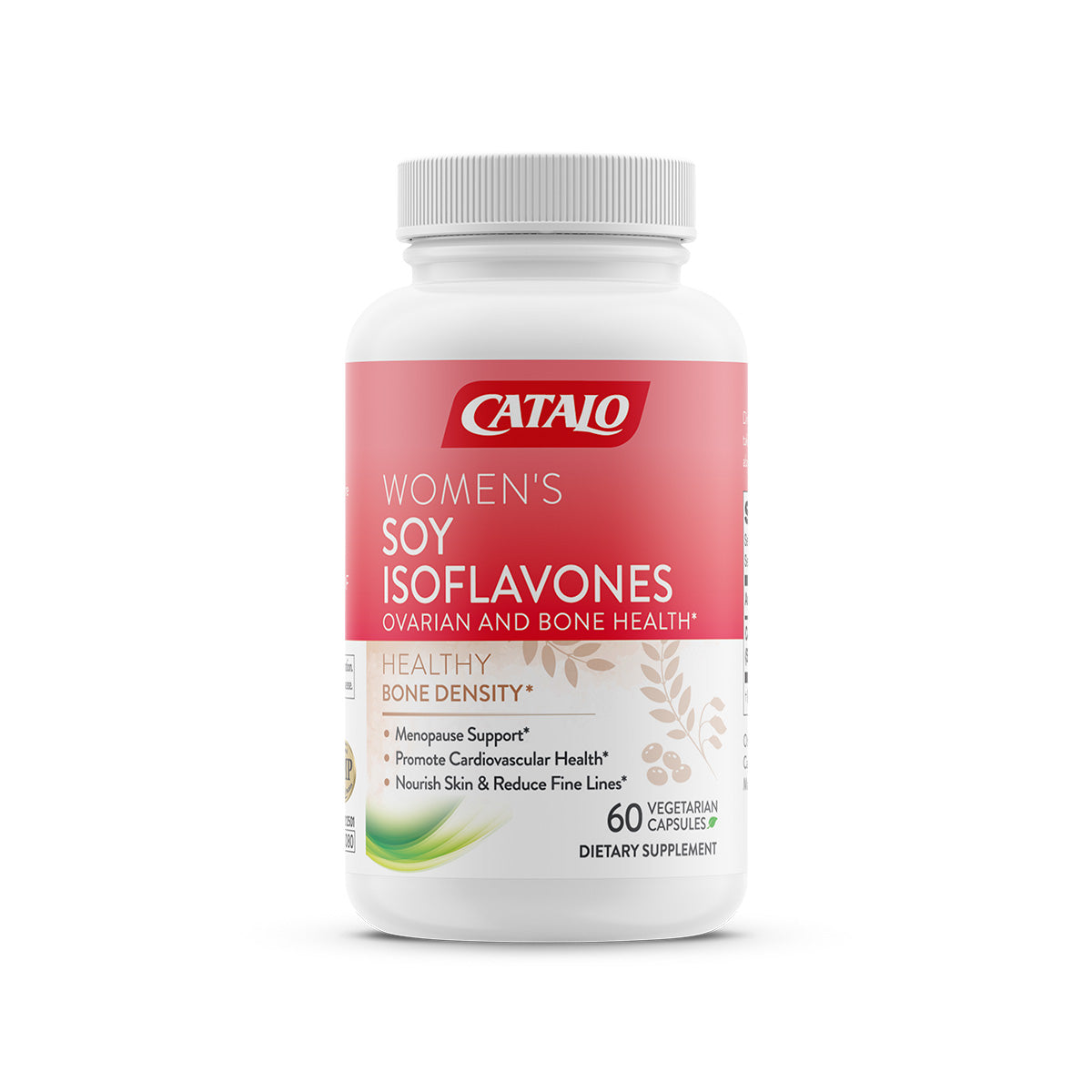 CATALO家得路女士天然大豆異黃酮 60粒，含非基因改造大豆異黃酮，減輕更年期不適，改善骨質，適合成熟女性。